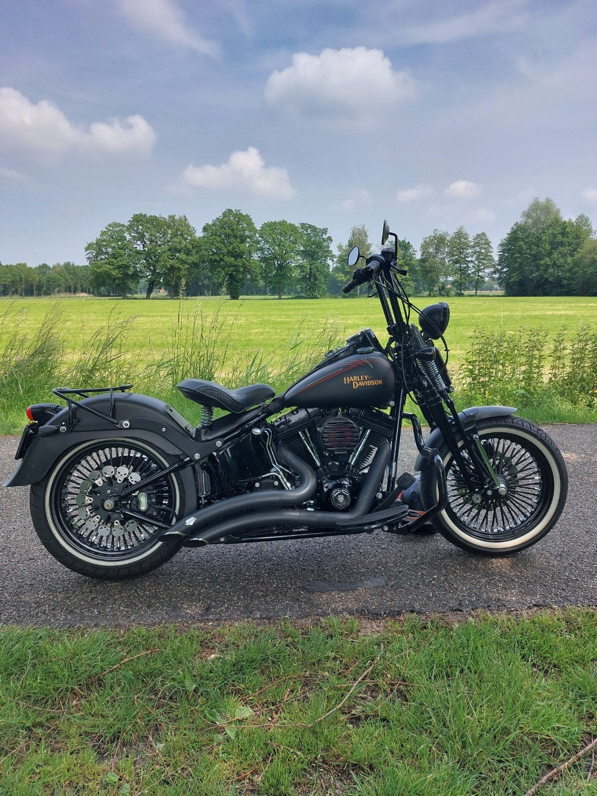 Harley Davidson Cross Bones FLSTSB 2008, 2 cilinders, Gebruikt, Particulier, Overig