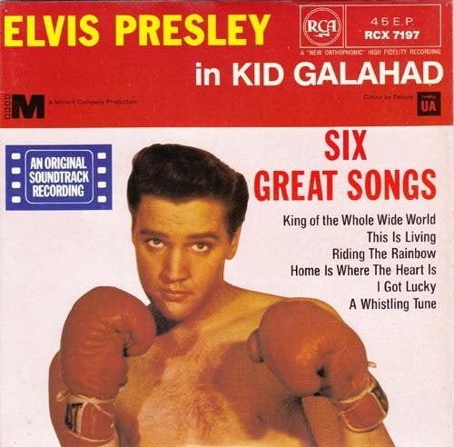 ELVIS PRESLEY - Kid Galahad (ep) 7"ep, Cd's en Dvd's, Vinyl Singles, 7 inch, Ophalen of Verzenden, Zo goed als nieuw, EP