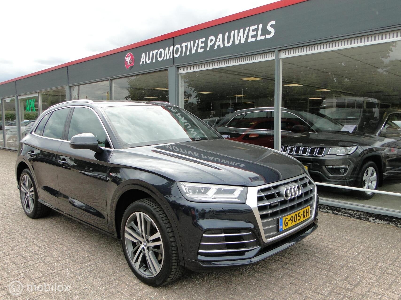 Audi Q5 2.0 TFSI quattro Sport S Line Black Edition, Automaat, 15 km/l, Gebruikt, 4 cilinders