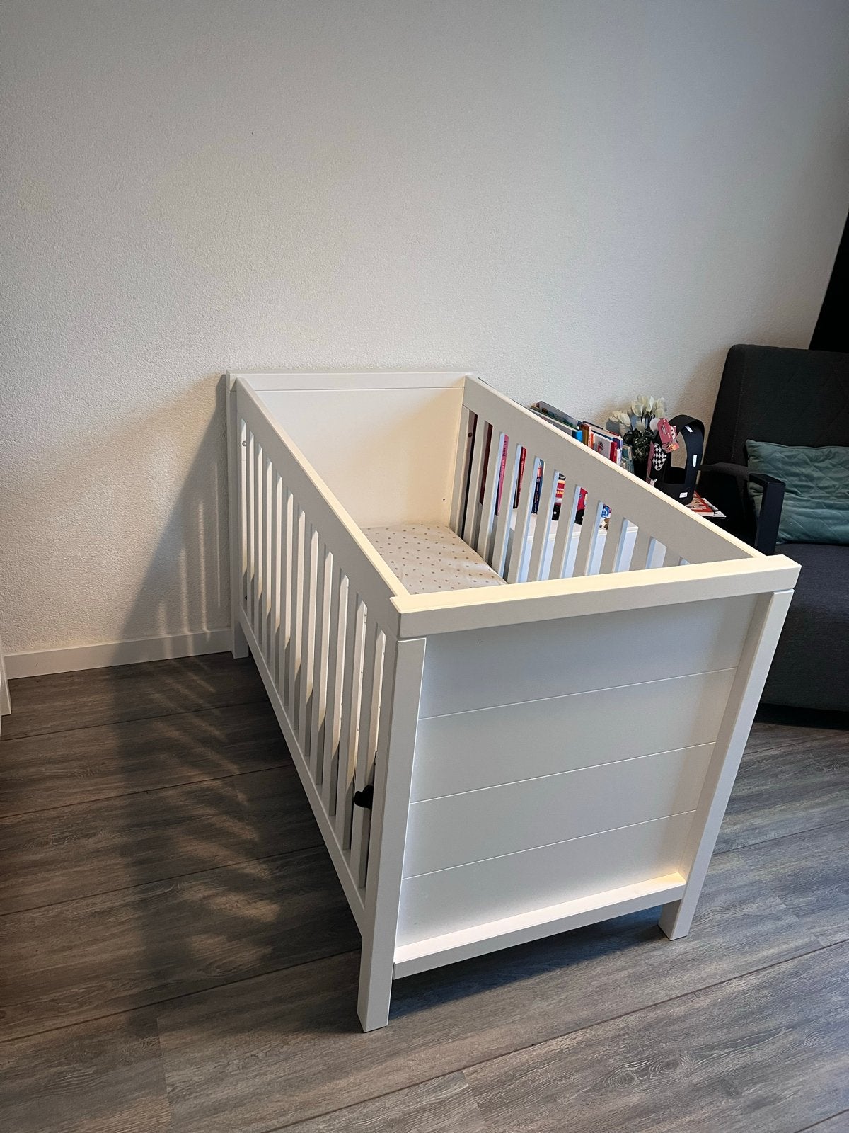Bopita Corsica Babykamer - Ledikant, Commode, Kast, Ophalen, Zo goed als nieuw, Jongetje of Meisje
