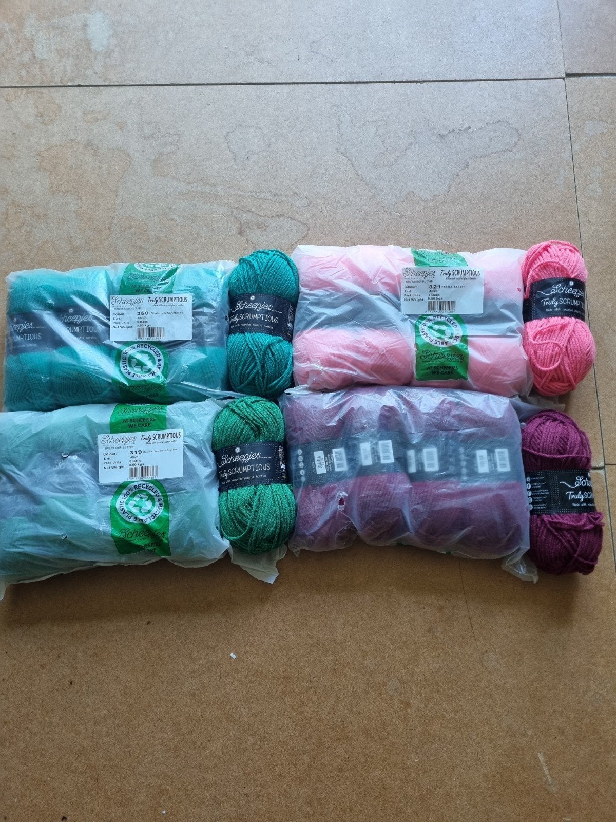 Scheepjes Truly Scrumptious Wol - Diverse Kleuren, Hobby en Vrije tijd, Ophalen of Verzenden, Nieuw, Breien of Haken, Wol of Garen
