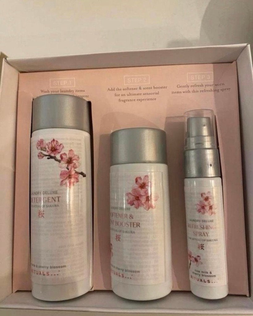 Nieuw Rituals Sakura laundry deluxe range giftset, Verzenden, Nieuw, Bad & Douche