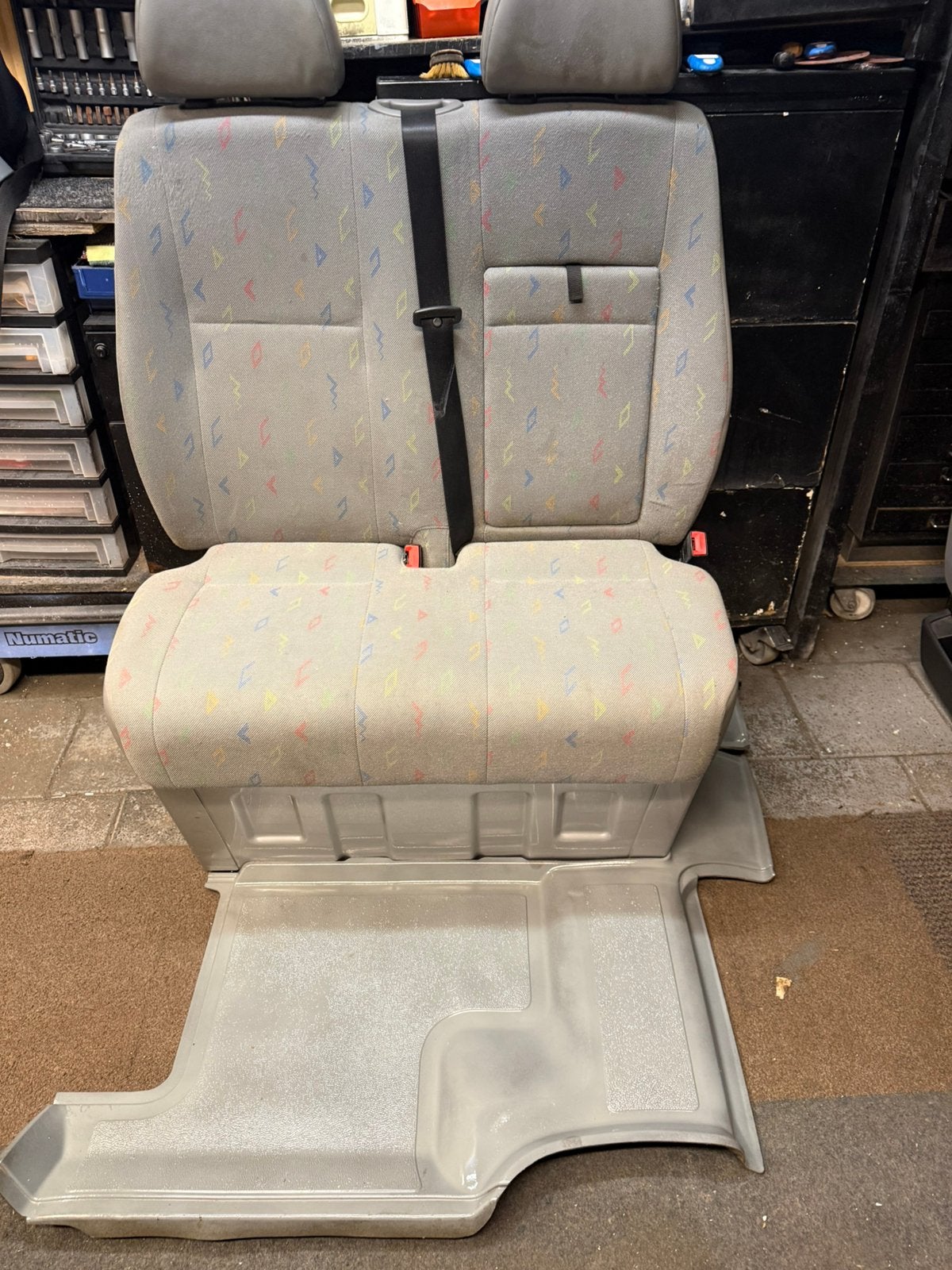 Nette bijrijdersbank voor vw crafter /mercedes sprinter 906, Ophalen, Gebruikt, Mercedes-Benz
