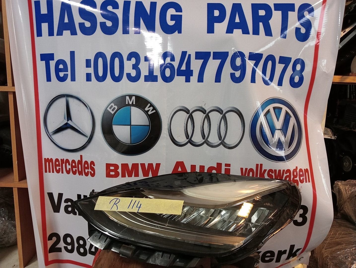 TESLA MODEL 3  Koplamp Links  F00HTE701509, Gebruikt, -, Overige automerken, -