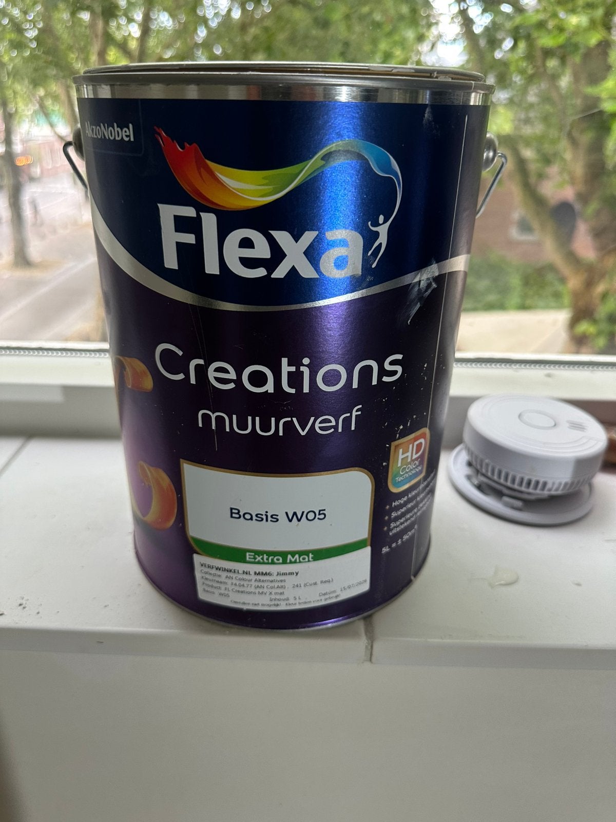 Flexa creations mengverf skimming stone no 241, Ophalen of Verzenden, Zo goed als nieuw