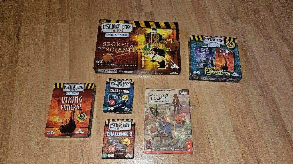 Escaperoom Games, Vijf spelers of meer, Ophalen of Verzenden, Zo goed als nieuw