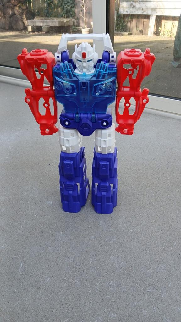 Transformers Optimus Prime ZD Trading 55 cm, Ophalen of Verzenden, Gebruikt