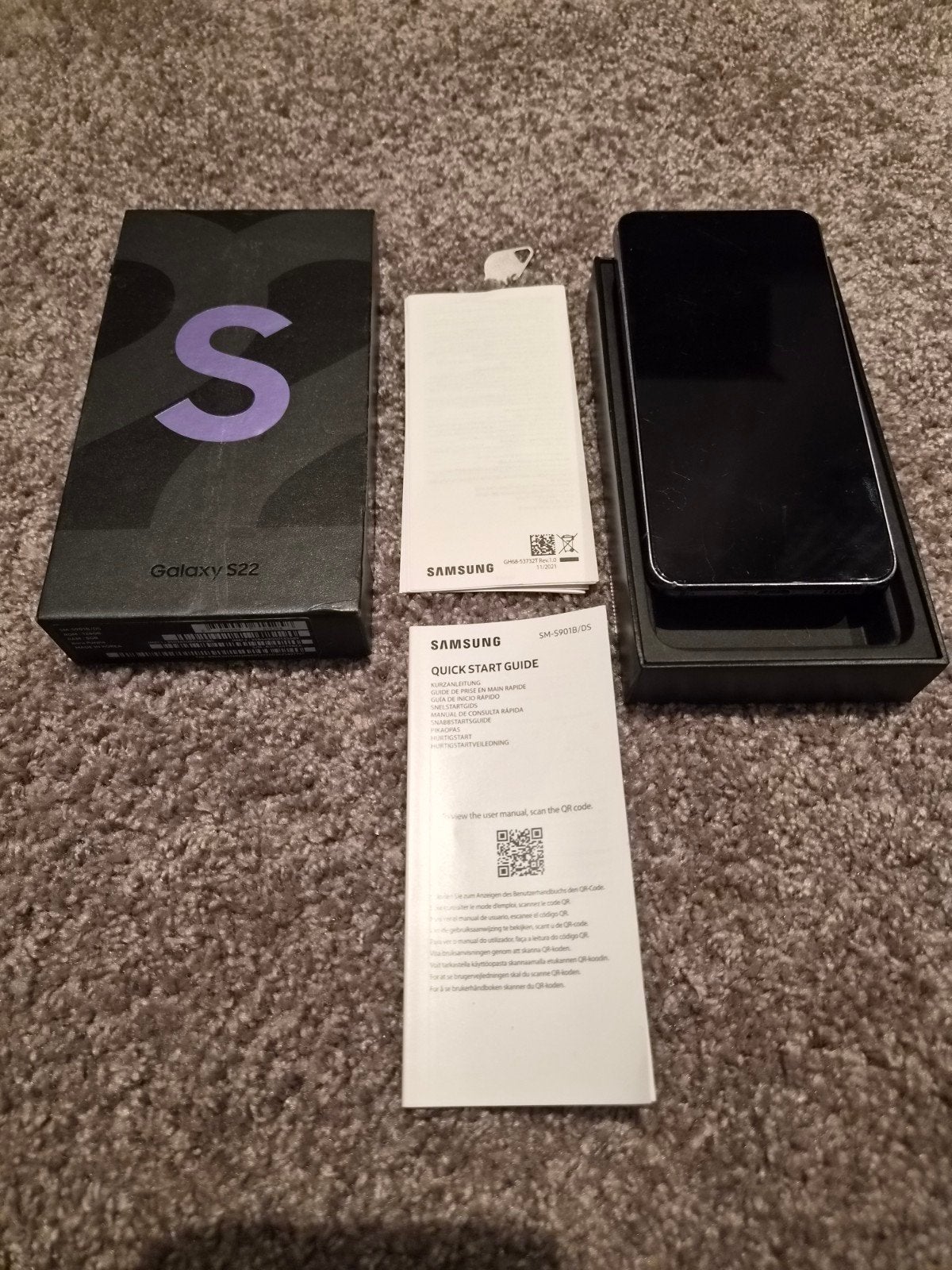 Samsung Galaxy S22 128GB Paars - SM-S901B/DS