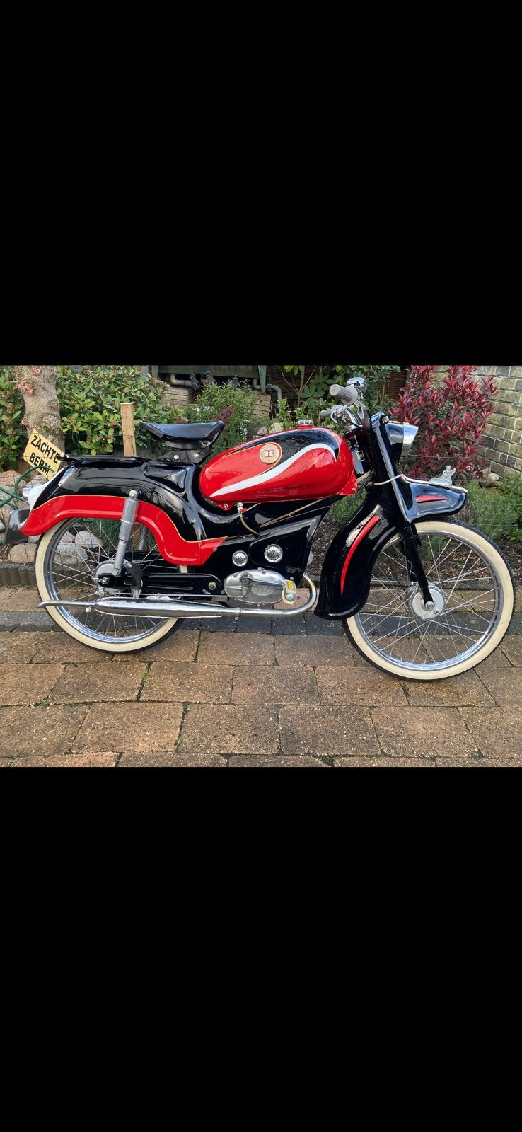 Batavus sport 1958 zeldzaam mooi, Fietsen en Brommers, Ophalen, Maximaal 45 km/u, Batavus, 49 cc
