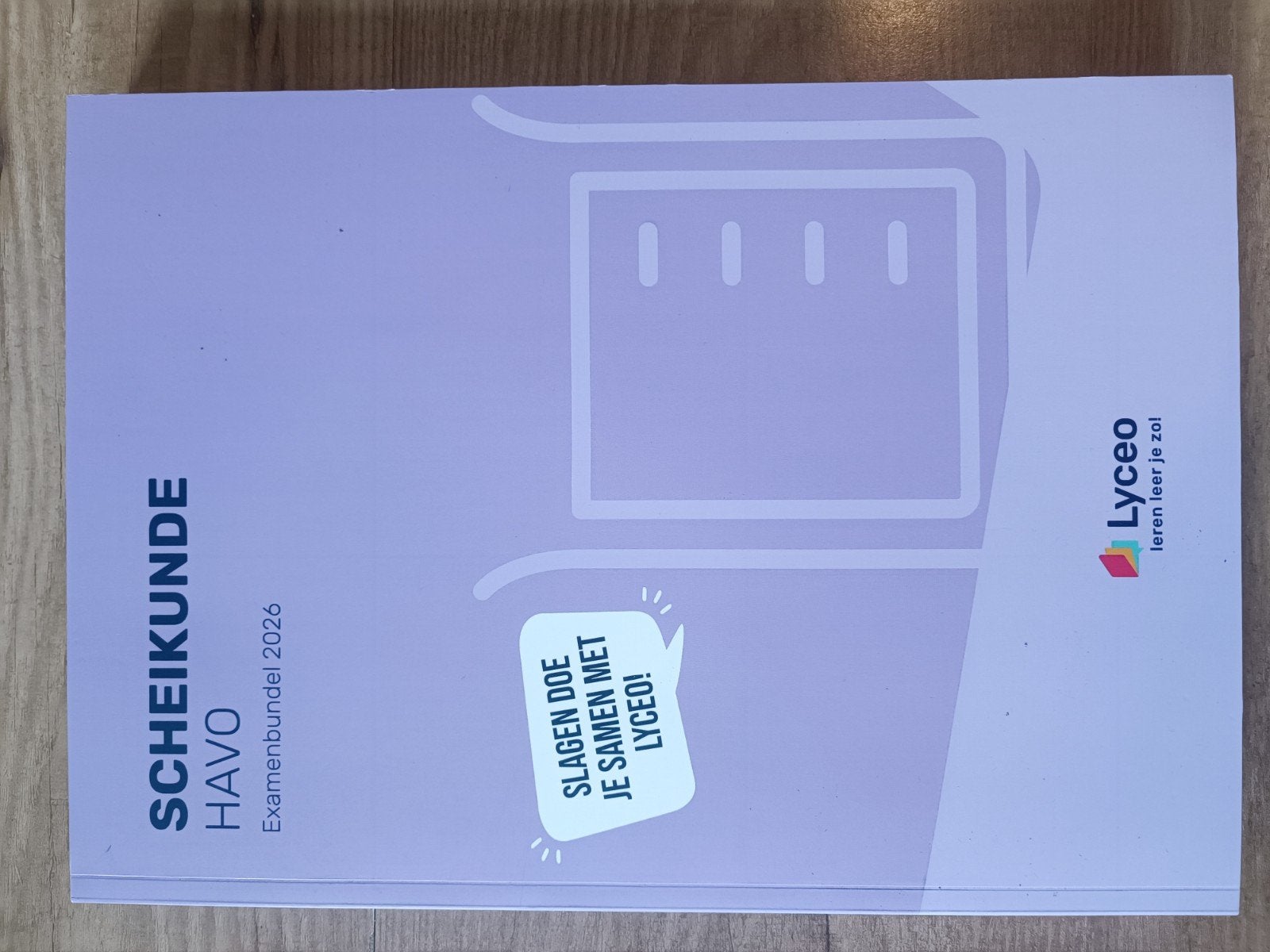 Scheikunde HAVO Examenbundel 2026 Lyceo, Ophalen of Verzenden, Zo goed als nieuw, HAVO, Scheikunde