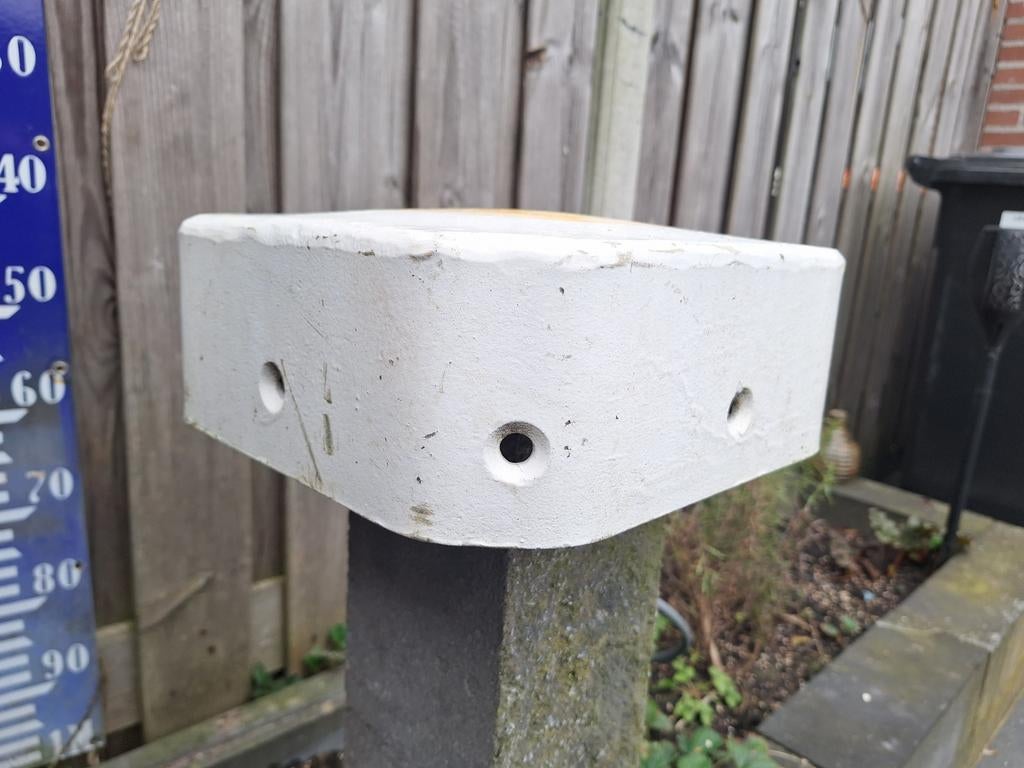 Stalen paalkop voor diverse toepassingen, Tuin en Terras, Palen, Balken en Planken, Gebruikt, Overige typen, Minder dan 180 cm