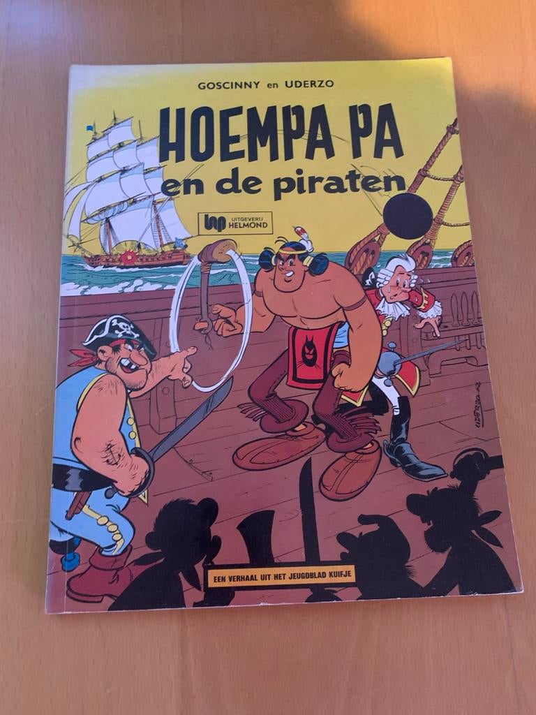 Hoempa Pa en de piraten - Goscinny en Uderzo, Eén stripboek, Ophalen of Verzenden, Gelezen