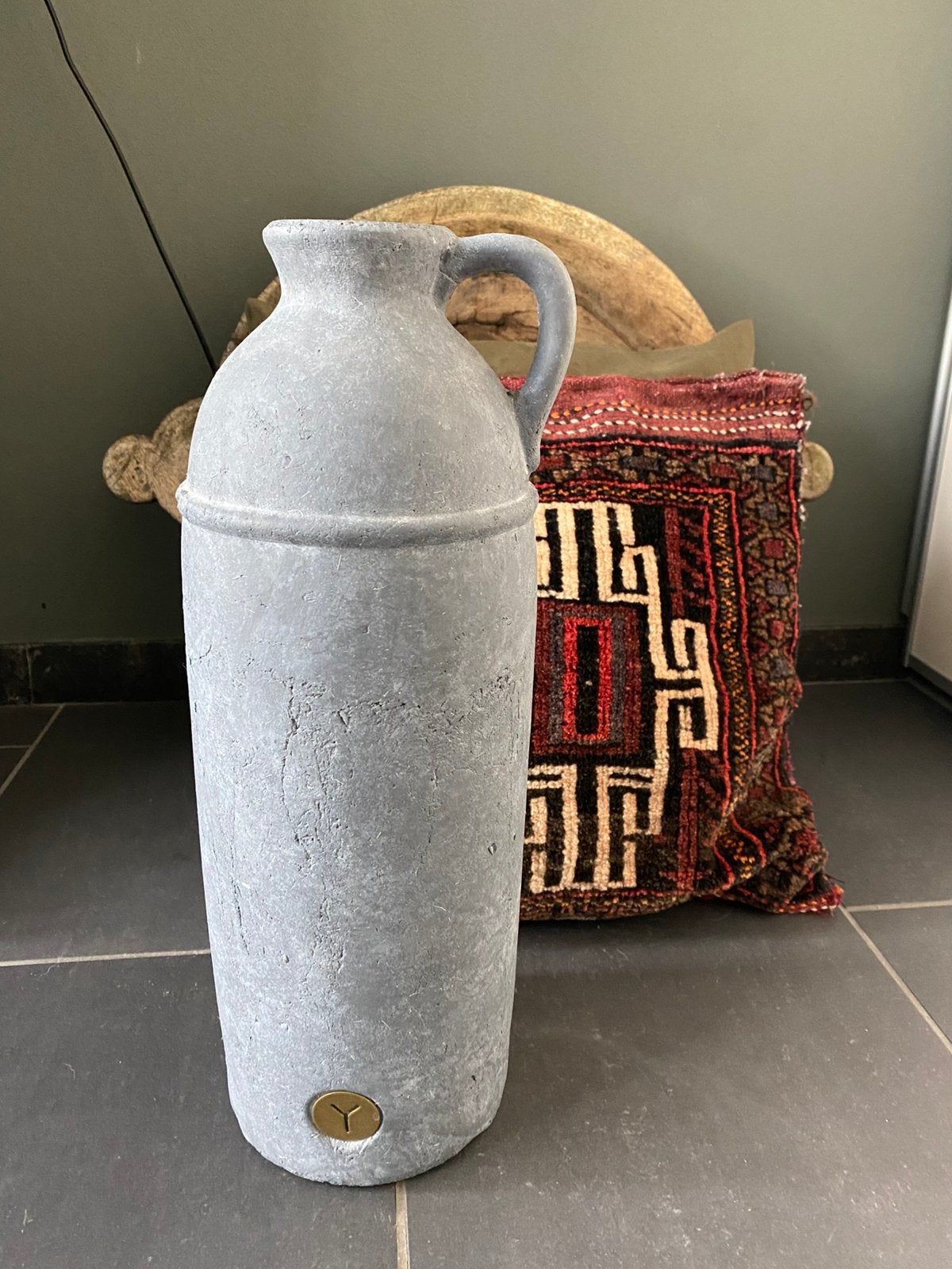 Hoge fles/vaas van Brynxz 40 cm hoog, Ophalen, Zo goed als nieuw