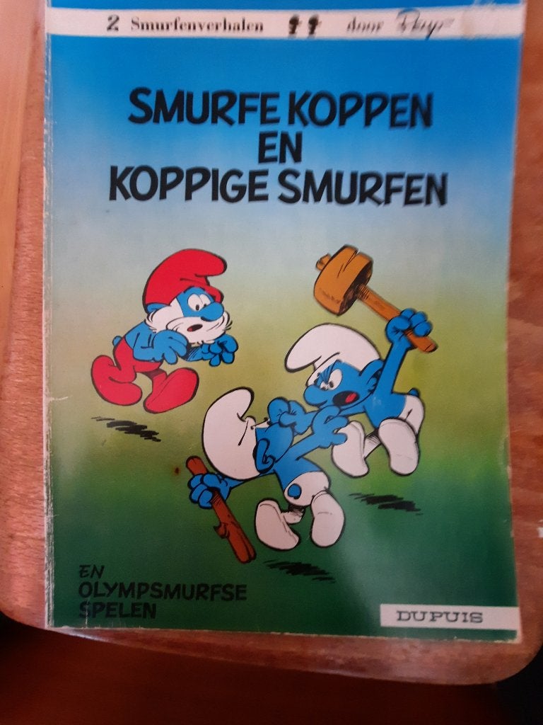Smurfekoppen en koppige smurfen, Eén stripboek, Ophalen of Verzenden