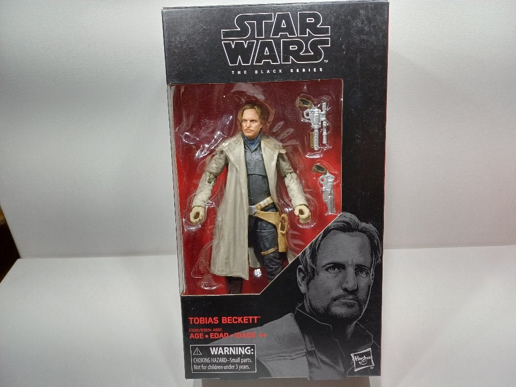 Star Wars Black Series Tobias Beckett 68 Red Line, Ophalen of Verzenden, Zo goed als nieuw, Actiefiguurtje