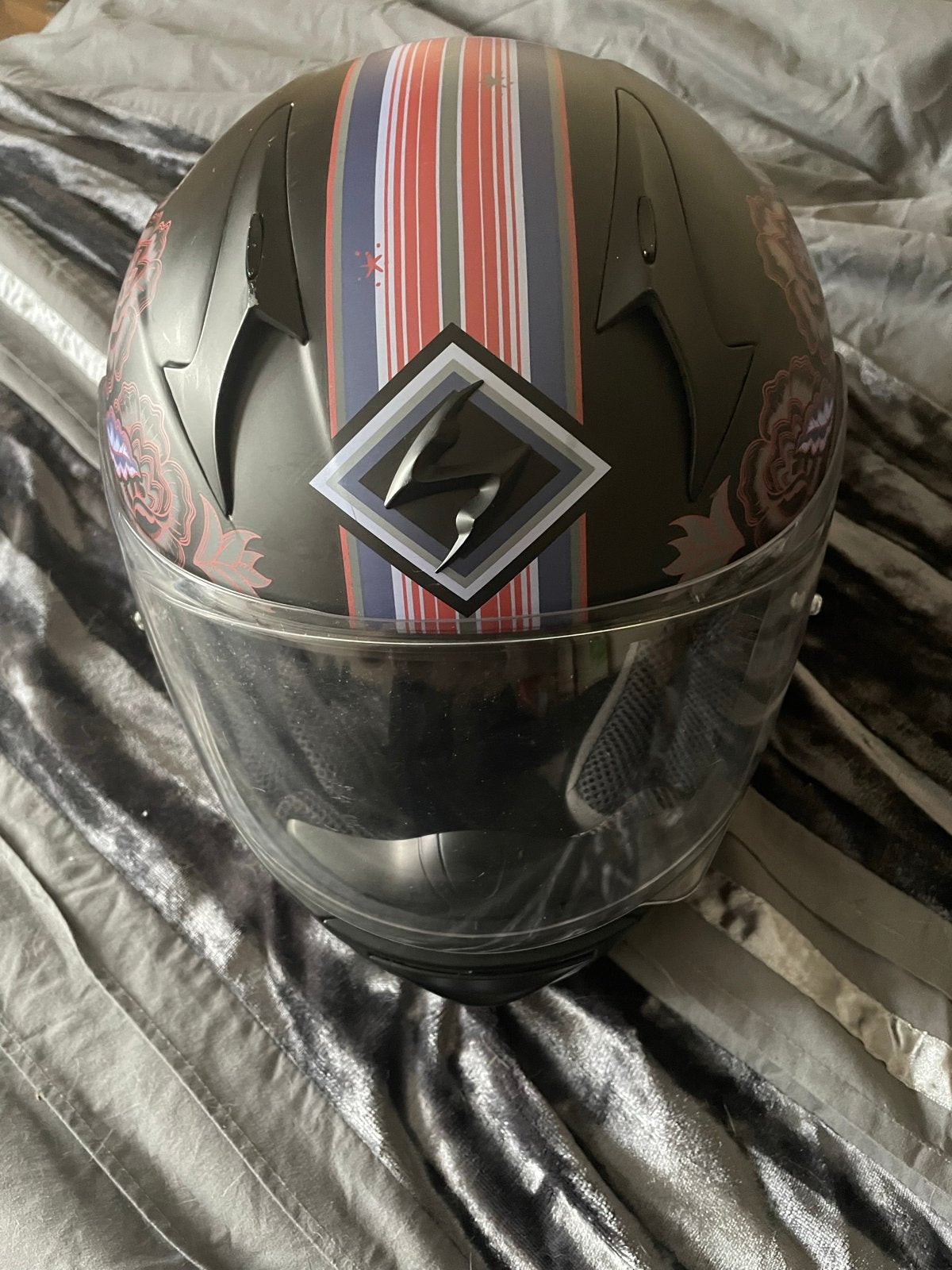 Scorpion EXO-390 Integraalhelm - Maat M, Motoren, Kleding | Motorhelmen, M, Integraalhelm, Dames, Tweedehands