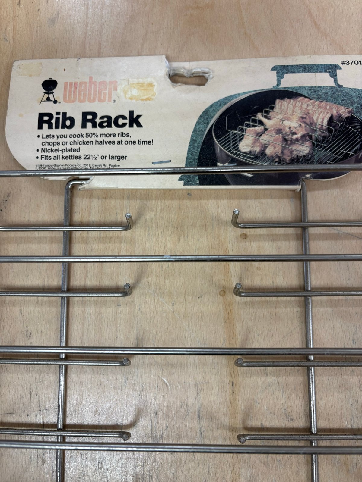 Weber Rib Rack - Ongebruikt en in originele verpakking, Ophalen, Nieuw