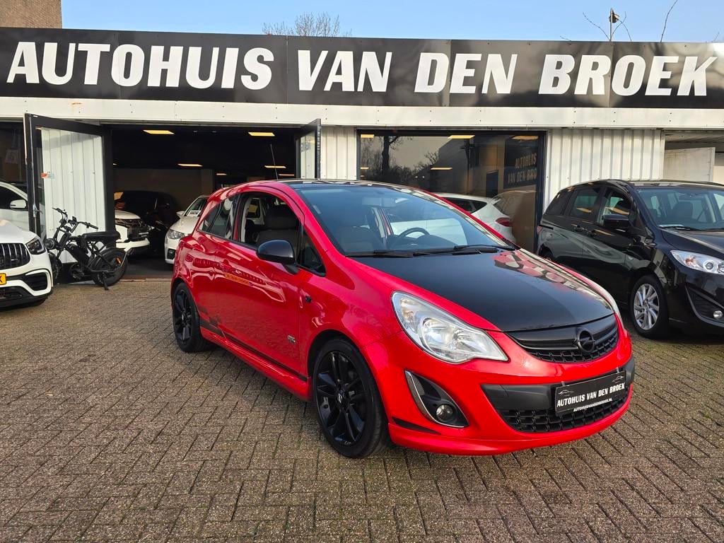 Opel Corsa 1.4-16V Opc-Line|Color Edition|Airco|Navi|Lmv|Ele, Voorwielaandrijving, Euro 5, Stof, Gebruikt