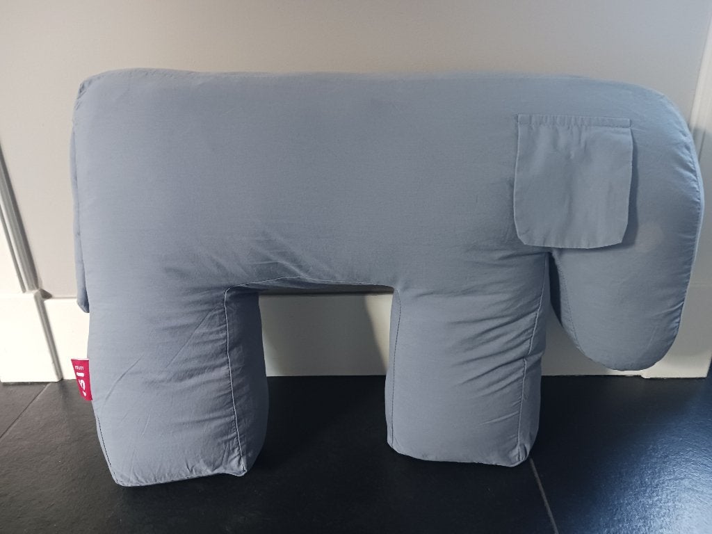 ISI mini Jumbo Olifant Kussen - Grijs, Ophalen, Gebruikt