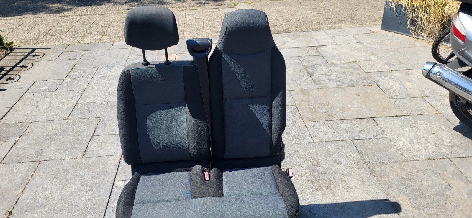 Gebruikte bijrijders bank met tafel voor renault master / Op, Ophalen of Verzenden, Gebruikt, Universele onderdelen