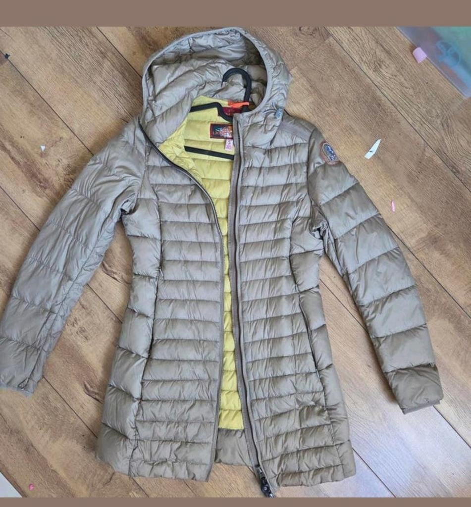 Parajumpers Irene jas - Maat S, Beige, Zo goed als nieuw, Maat 36 (S), Parajumpers
