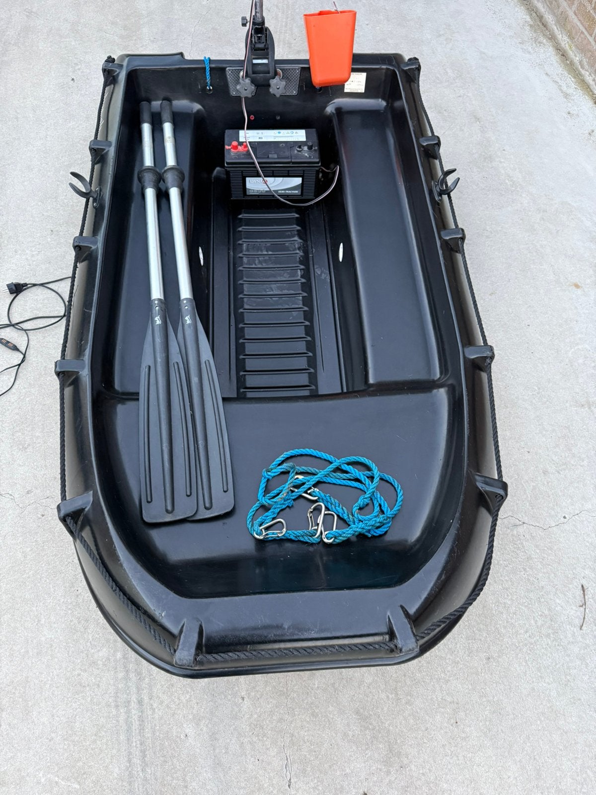 Whaly boot 210 met accu en motor, Ophalen, Gebruikt, Met peddels, Overige typen