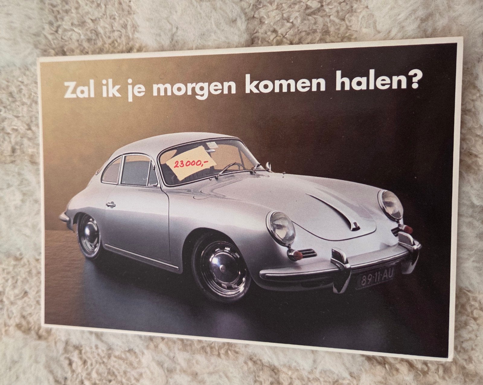 VSB Bank - Porsche 356, Verzenden, 1980 tot heden, Ongelopen, Voertuig