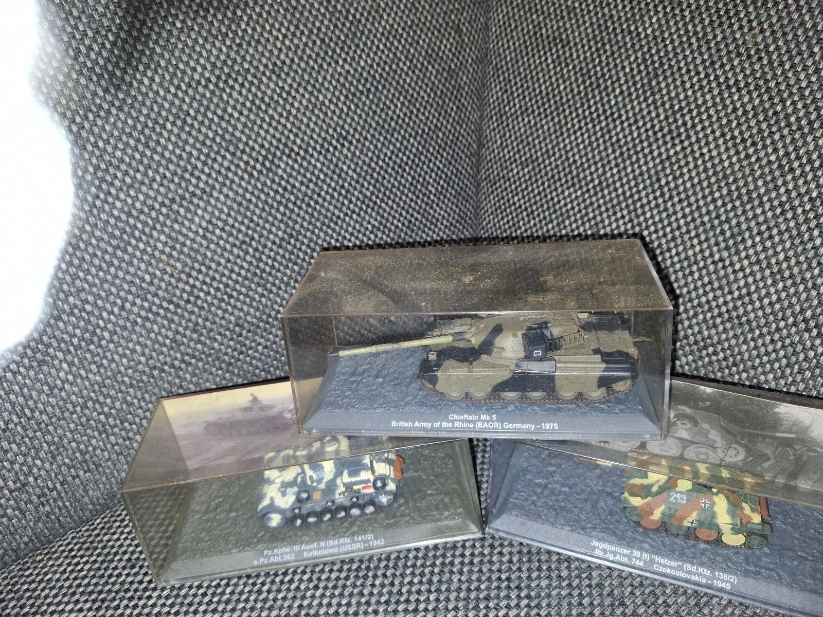 Miniatuur Tank Modellen - Diverse Militaire Voertuigen, Overige merken, Ophalen of Verzenden, Zo goed als nieuw, Tank