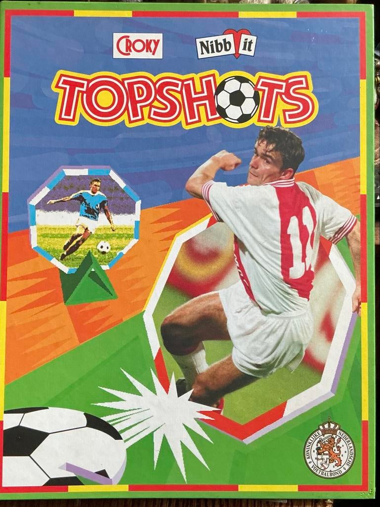Topshots EK96 album met Croky en Nibbit topshots, Ophalen of Verzenden, Gebruikt, Overige binnenlandse clubs, Poster, Plaatje of Sticker