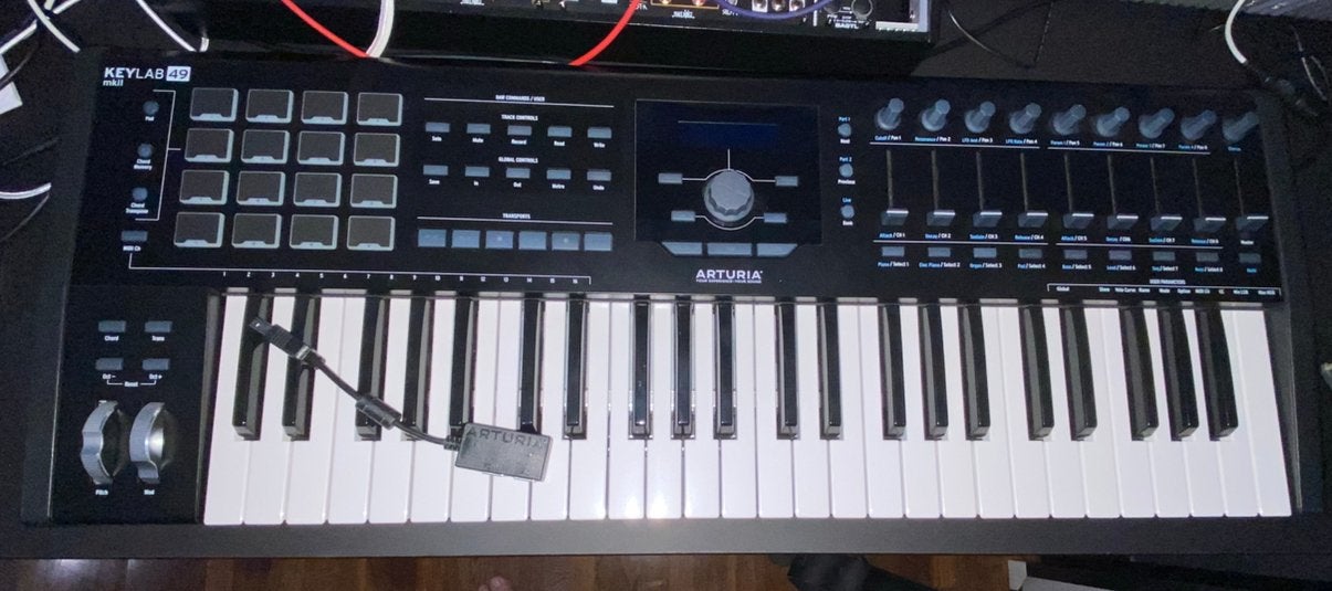 Arturia Keylab MKII 49 + software licentie, Gebruikt, Ophalen of Verzenden, Met midi-aansluiting, 49 toetsen
