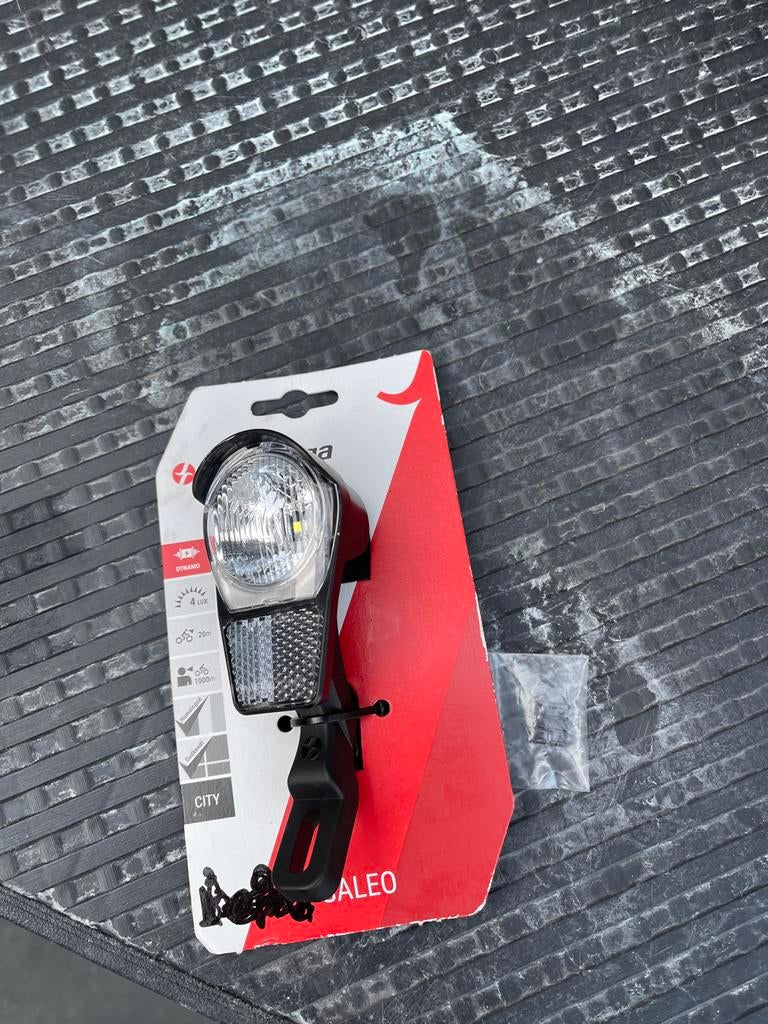 Spanninga Galeo fietsvoorlicht, Fietsen en Brommers, Fietsaccessoires | Fietsverlichting, Ophalen of Verzenden, Nieuw, Dynamo