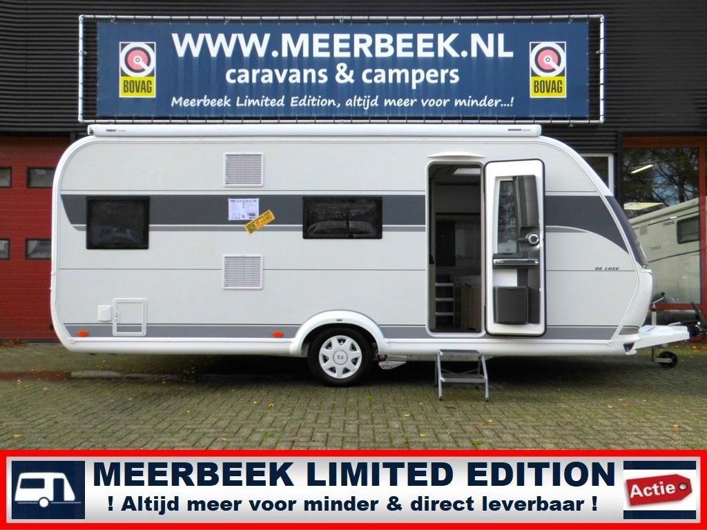 Hobby De Luxe 545 KMF 5029,=KORTING THULE&MOVER, Hobby, Particulier, Overige typen, 6 tot 7 meter