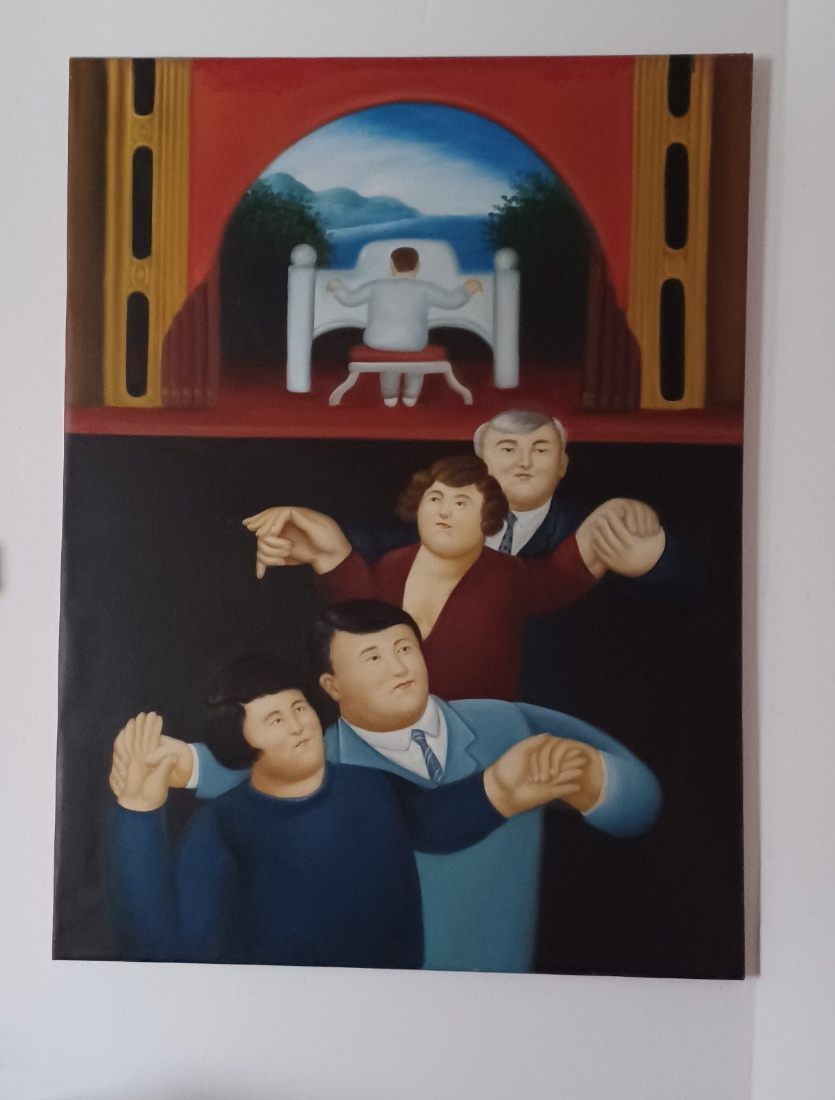 Afbeelding op canvas., Ophalen