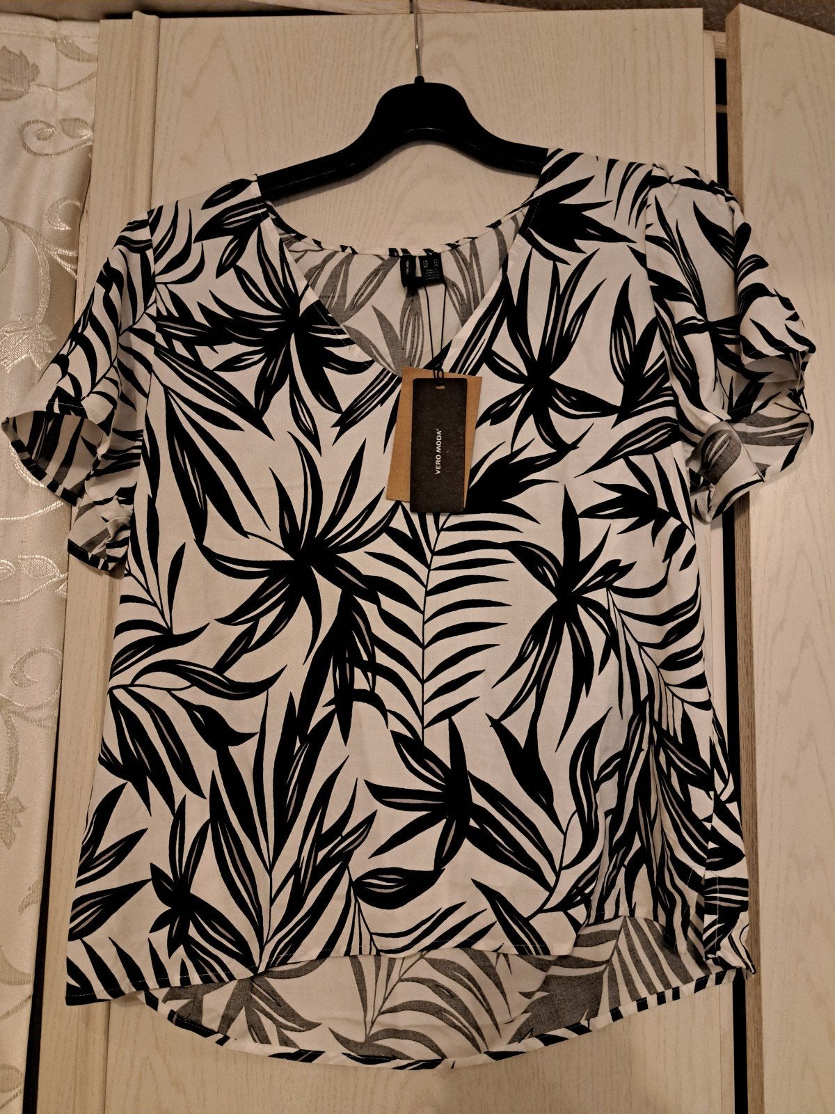 NIEUW DAMES SHIRT VERO MODA MAAT L., VERO MODA, Ophalen of Verzenden, Nieuw, Korte mouw