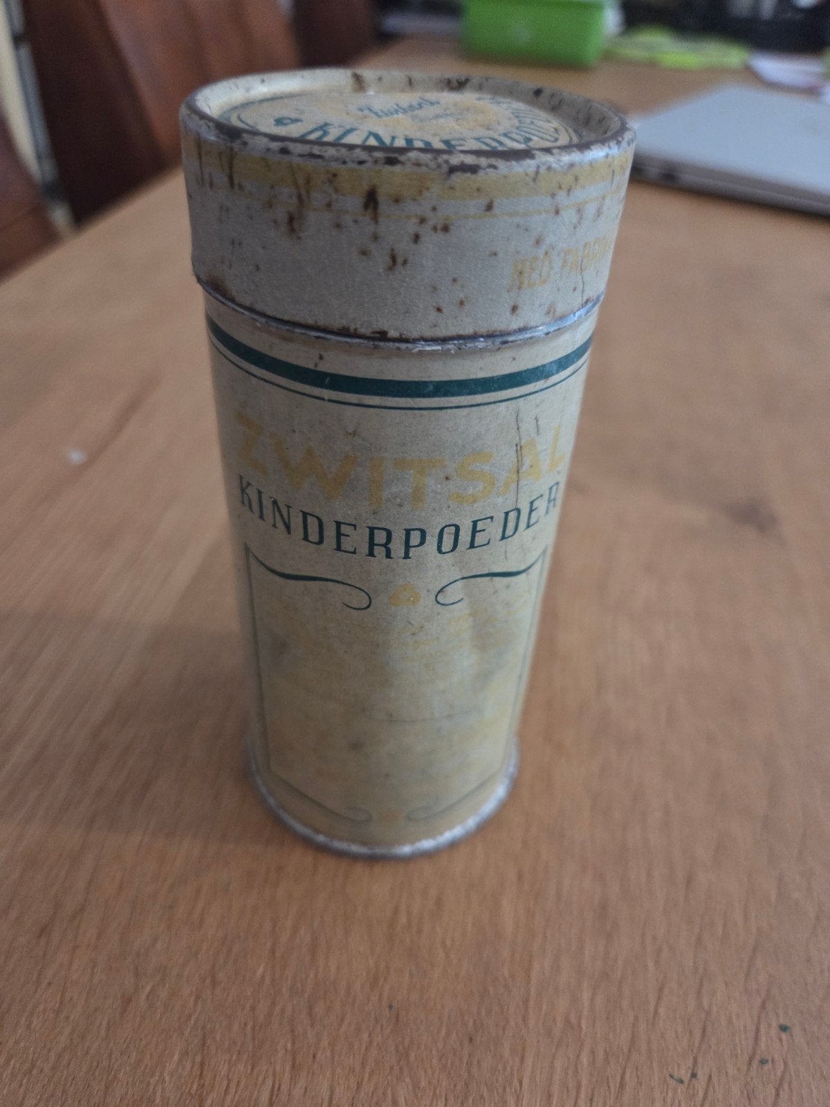 Vintage Zwitsal Kinderpoeder Bus - Leeg, Ophalen of Verzenden, Gebruikt