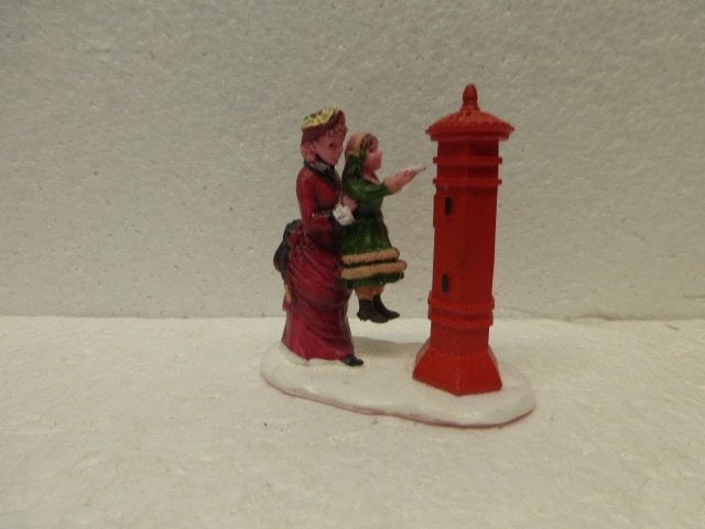 lemax letter to santa kerstdorp poppetje figurine beeldje, Diversen, Kerst, Ophalen of Verzenden, Zo goed als nieuw