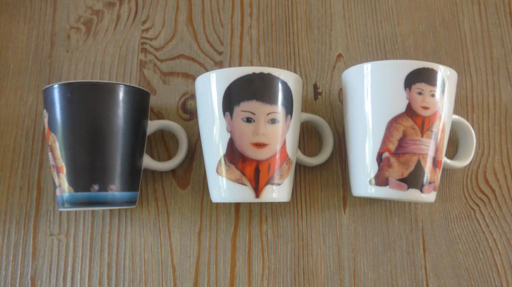 3x bekers Rivas Schoonhoven Keramiek, Keramiek, Ophalen of Verzenden, Zo goed als nieuw, Overige stijlen