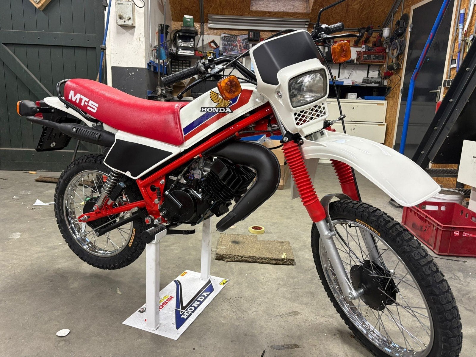 Honda mt5, Ophalen, MT