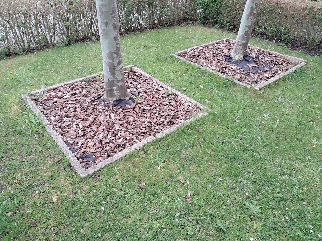 22x pallisade van ca 66cm | ZELF UITHALEN!, Tuin en Terras, Ophalen, Gebruikt