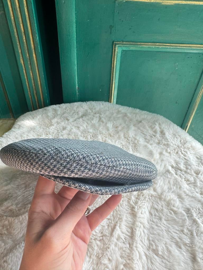 Vintage Oxford Newsboy Flat Cap - Peaky Blinders Stijl, Ophalen of Verzenden, Gedragen, One size fits all, Pet