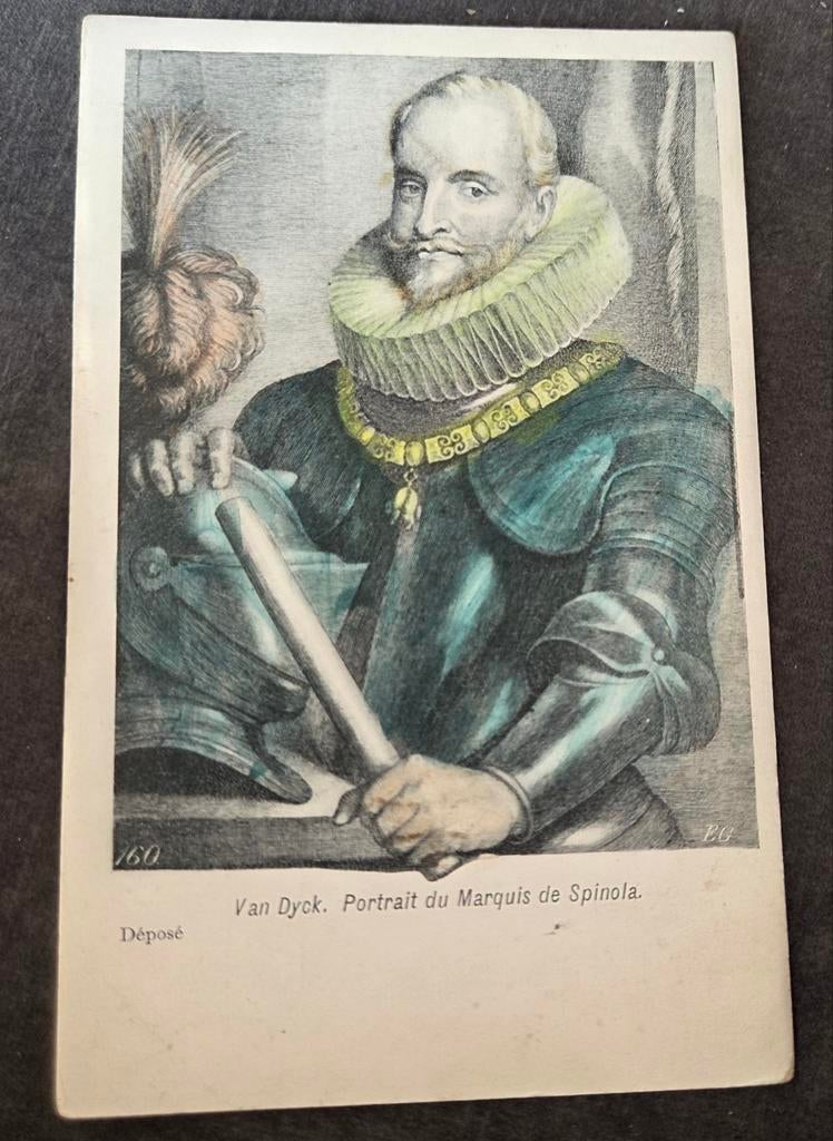 Ambrogio Spinola (1569–1630) - Anthony van Dyck, Verzenden, Voor 1920, Ongelopen, Overige thema's