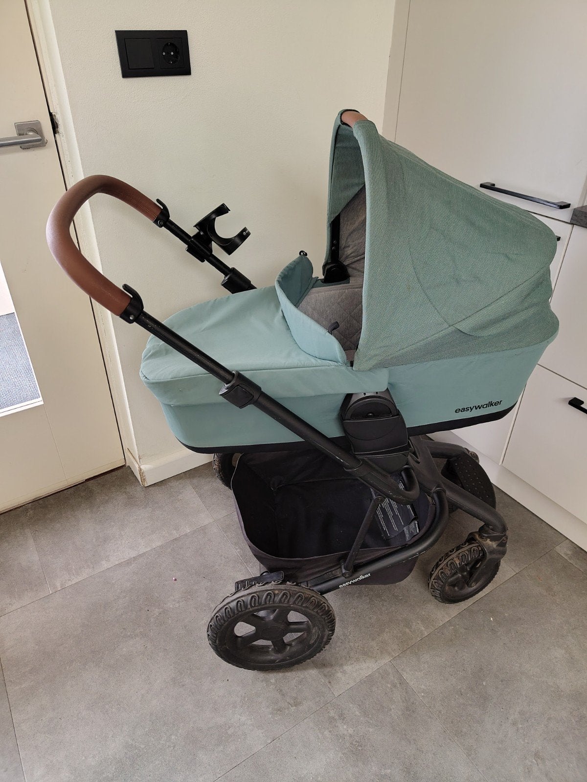 Easywalker Harvey kinderwagen geheel compleet, Ophalen, Combiwagen, Overige merken, Verstelbare duwstang