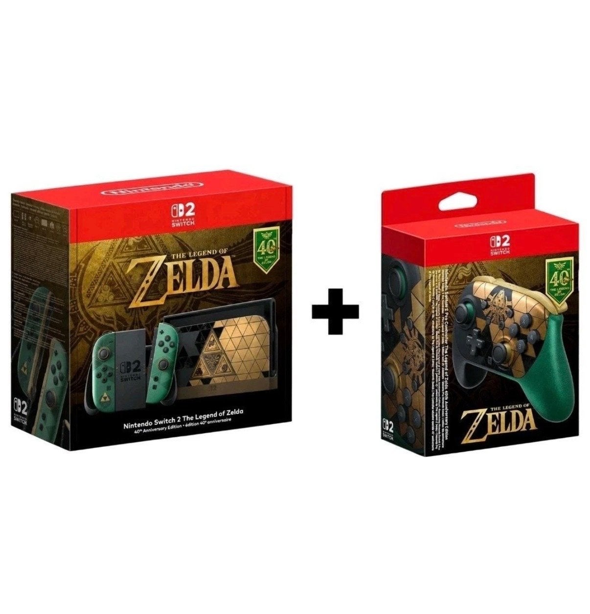 Pre order Nintendo Switch 2 Zelda Console en Controller, Ophalen of Verzenden, Nieuw, Met 3 controllers of meer, Switch Original