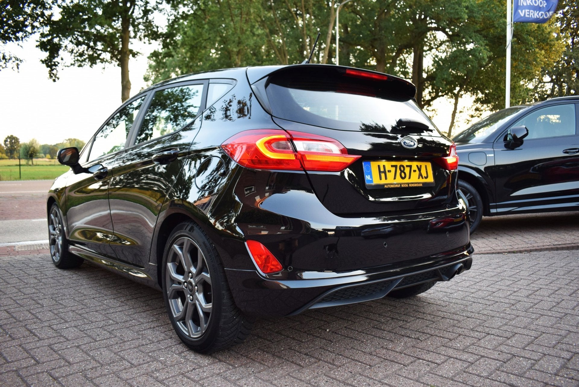 Ford Fiesta 1.0 EcoBoost Titanium ST-LINE AIRCO-ECC/NAVI/CRU, Auto's, Ford, Voorwielaandrijving, Stof, Gebruikt, 1064 kg