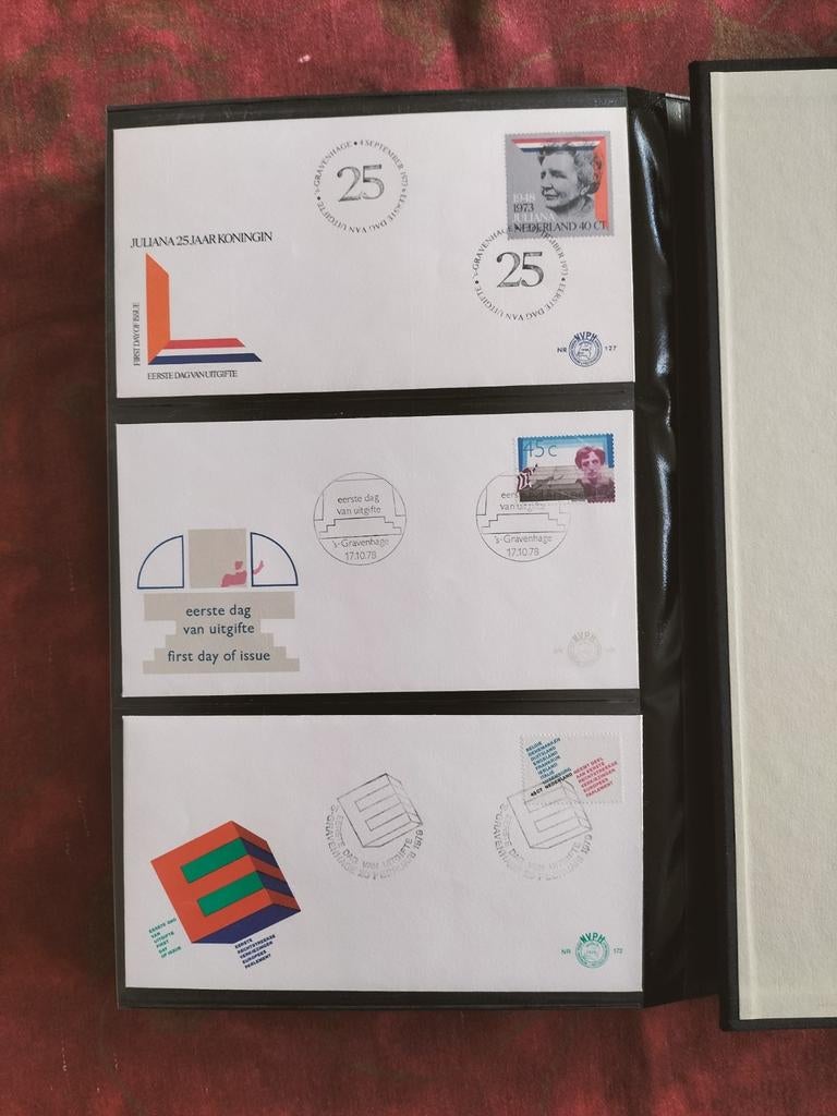 Eerste dag enveloppen vanaf nr172- 302, Postzegels en Munten, Postzegels | Eerstedagenveloppen, Ophalen of Verzenden, Nederland