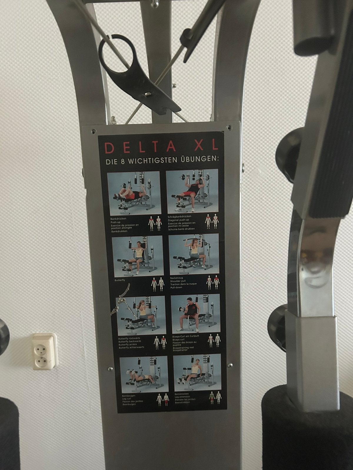 Kettler fitnessapparaat., Ophalen, Zo goed als nieuw, Krachtstation