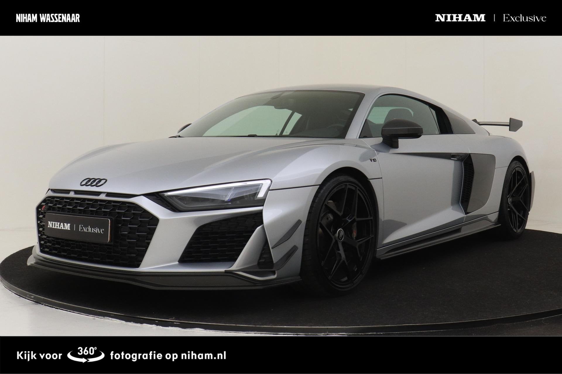 Audi R8 5.2 PERFORMANCE RWD -CARBON BODYKIT|CARBON SPOILER|C, Auto's, Automaat, 12 maanden, Achterwielaandrijving, Gebruikt