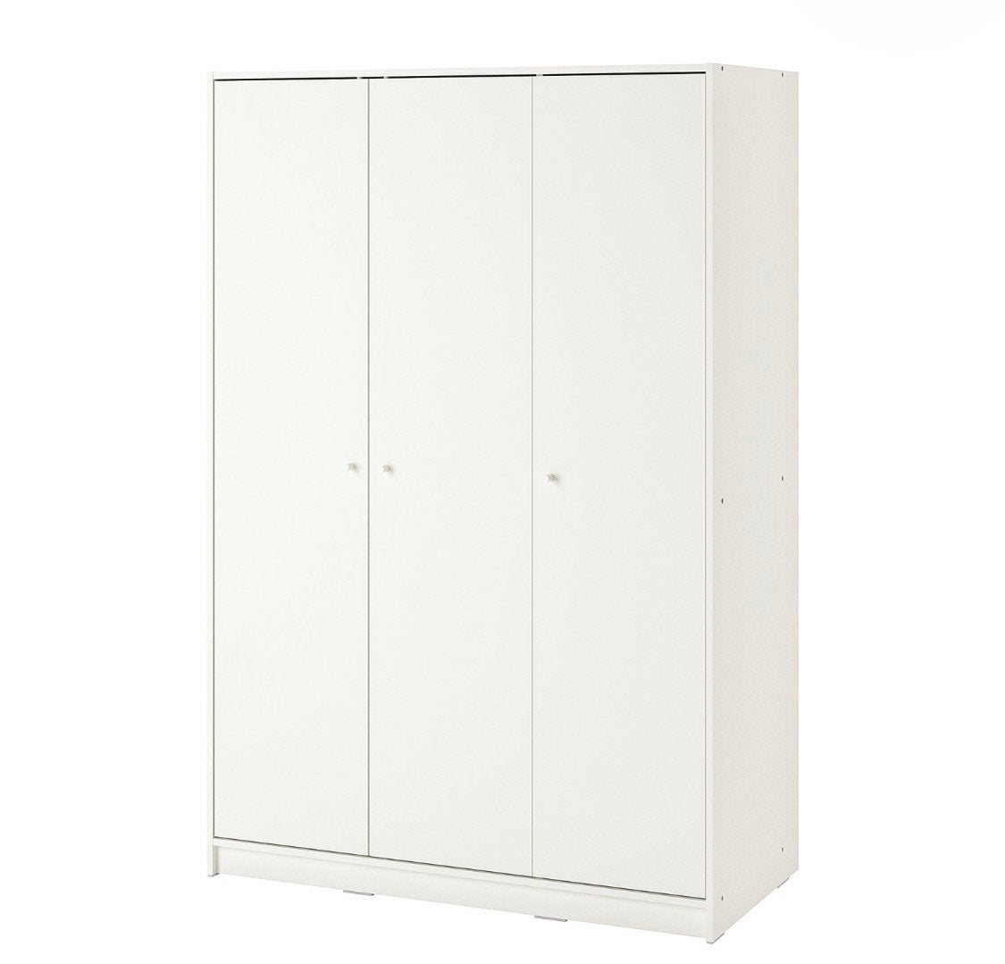 IKEA kledingkast wit met 3 deuren, Ophalen, 100 tot 150 cm, Zo goed als nieuw, 150 tot 200 cm