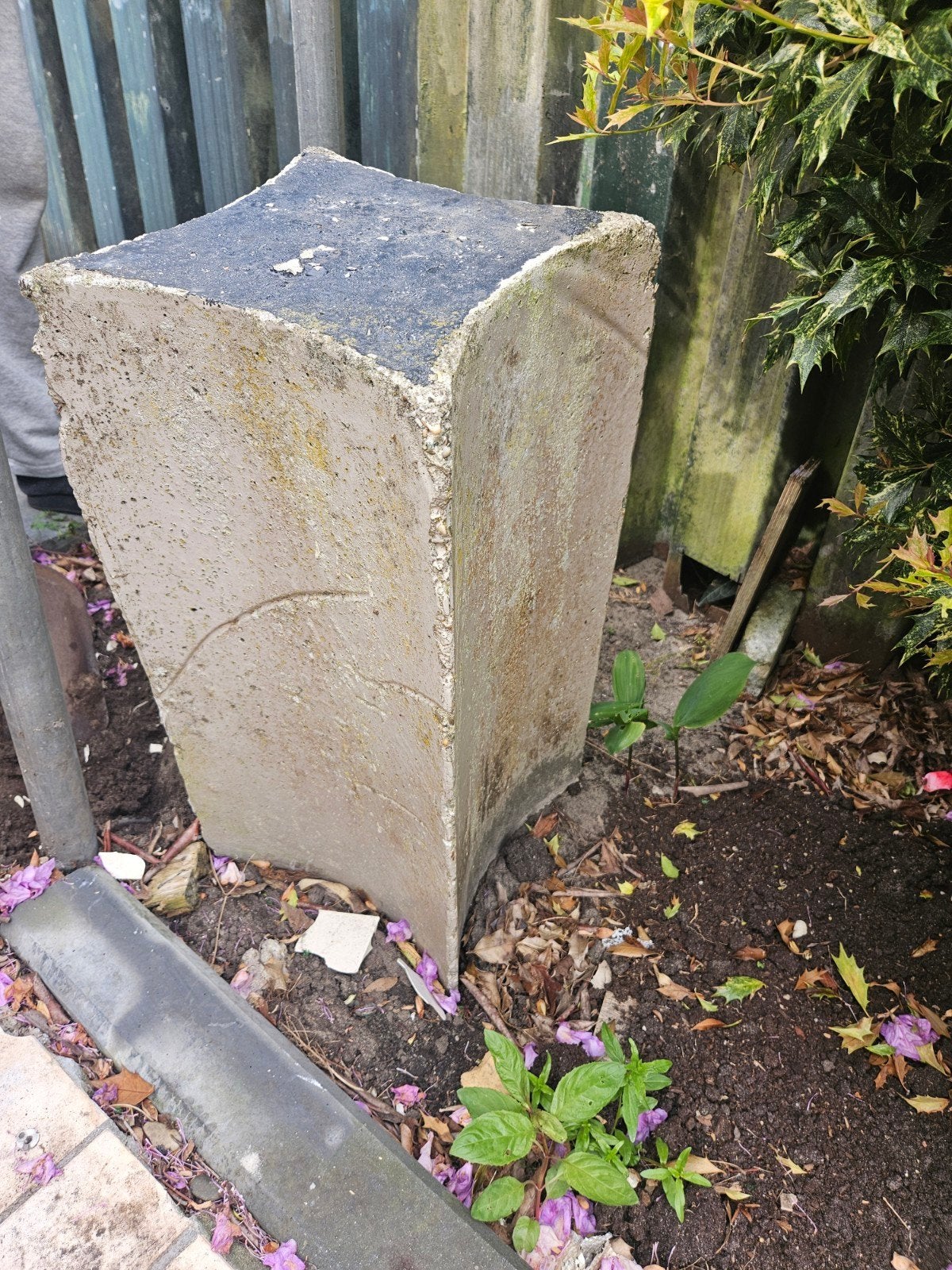 Betonnen zuil, Ophalen of Verzenden, Gebruikt, Grijs, Overige typen