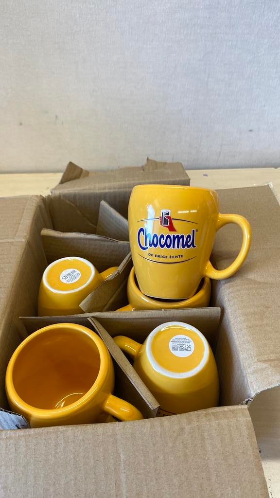 Chocomel bekers, Ophalen of Verzenden, Nieuw, Gebruiksvoorwerp